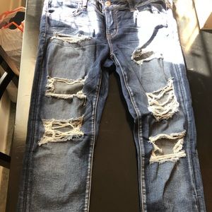 American eagle super low rise